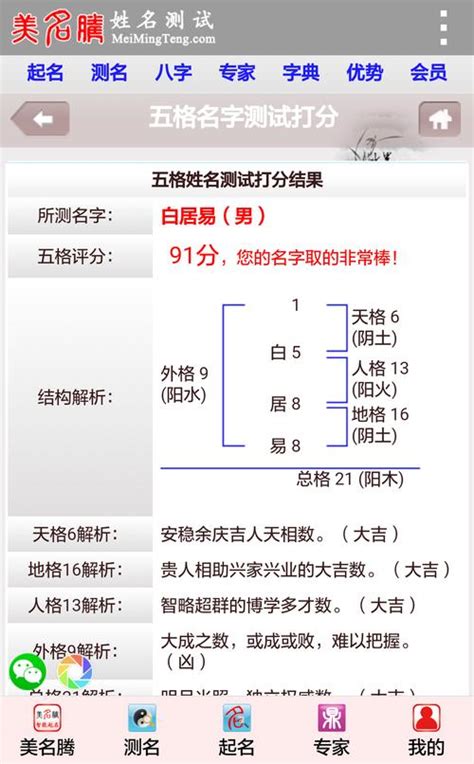 姓名平分|姓名测试打分免费版